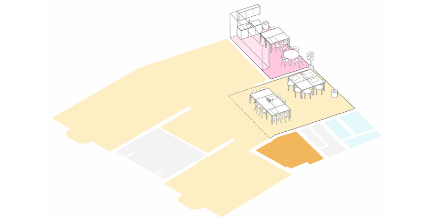A visualisation of the ideal floor plan for the ground floor.